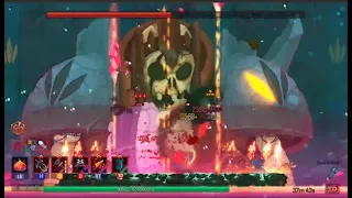 Dead Cells but I got brain damage in the middle of a boss fight