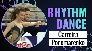 CARREIRA / PONOMARENKO (USA) | Ice Dance Rythm Dance | Shanghai 2024 | #FigureSkating