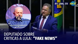 Deputado sobre acusação de oposição a Lula: "Criando narrativa, até fingindo choro"