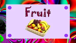 Вивчаємо фрукти і ягоди англійською. Fruit and berries. Репетитор Англійської