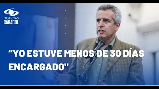 "Debe tener mayor rigor en la investigación": Luis Fernando Velasco le responde a Contraloría