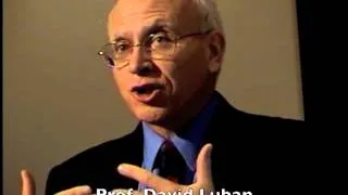 Prof. David Luban (2006) on Nuremberg Trial and London Charter