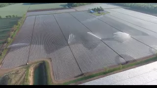 Bauer Travellers Irrigating: Drone View