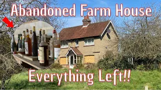 I Explore An Abandoned Farm & House With Everything Left Behind!!