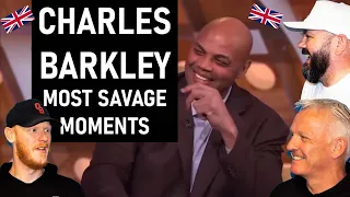 Charles Barkley Most SAVAGE Moments REACTION!! | OFFICE BLOKES REACT!!