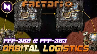 A Closer Look At SPACE LOGISTICS | Factorio DLC "Space Age"| FFF-382 "Logistics Groups" & FFF-383
