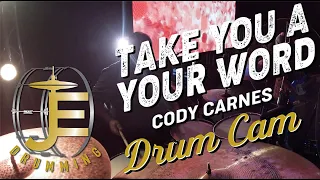 Take You At Your Word (Cody Carnes) Marathon Drum Cam