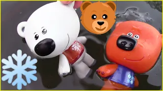 Ми-ми-мишки 🐻 Кеша и Тучка на Северном Полюсе 🧊Новый год! Зимний ❄️⛄ сборник весёлых серий для детей