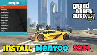 How to install MENYOO TRAINER in GTA 5 (LATEST VERSION 2024) GTA 5 MODS MENYOO 2024