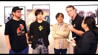 Jumpei Mizuzaki, Kazuki Nakashima, & Takashi Okazaki at Batman Ninja NYC Premiere