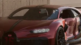 First 500km/h Bugatti chiron crash on Autobahn!