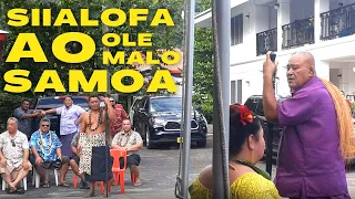 SIIALOFA AO OLE MALO SAMOA -TU'UMALO ALIIOAIGA ALAISEA TE'I TAUFETE'E.