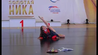 Эстр. танец. Дарья Ярзунова, "Family Dance Company", Краснодар.