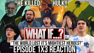 WHAT IF…? 1x3 REACTION! “What If…The World Lost its Mightiest Heroes” | MaJeliv | He killed Hulk!?