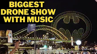 Written in the Stars - Vivid Sydney Drone Show 2023 (With Music)