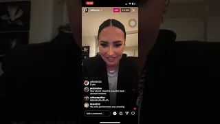 Demi Lovato - REVAMPED Instagram Live: September 13, 2023