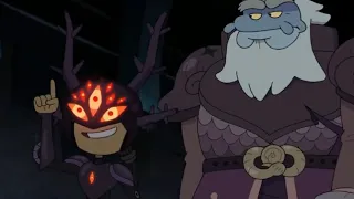 Andrias and Darcy scene / Amphibia The core and the King S3E14B