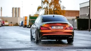 LOUD Mercedes CLA 45 AMG w/ Custom Exhaust - Revs, Launch Controls & Accelerations !