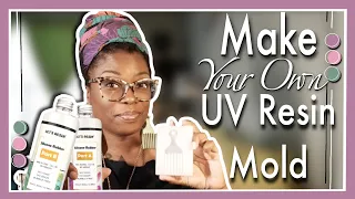 Make YOUR OWN UV Resin Mold | Make Molds The Easy Way | Lets Resin Silicone Rubber