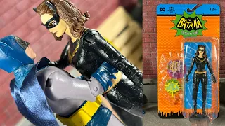 Retro Batman 66 Catwoman Julie Newmar McFarlane Toys  Action Figure Review