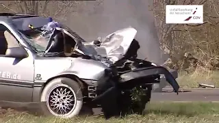 Opel Vectra A  - Crash Test / Опель Вектра А - краш тест