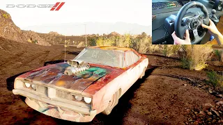 Rebuilding a Dodge Charger R/T 1969 - Forza Horizon 5 - LOGITECH G29 Gameplay