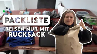 MINIMALISTISCH meinen Rucksack PACKEN - meine Reise-Gadgets