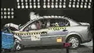 Crash Test 2002 Opel Vectra (Frontal Impact) EuroNcap