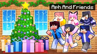 Christmas Morning With MY FRIENDS In Minecraft!