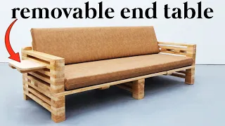 How to build a DIY 2x4 Sofa for $160!