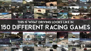 This Is What 150 DIFFERENT Driving Games Looks Like!!! 2003 - 2020