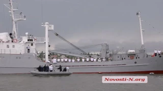 Видео "Новости-N"^ В Николаеве торжественно отметили День ВМС