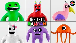 Creando la BANBAN GANG (GARTEN of BANBAN) De plastilina / Clay | PlastiVerse