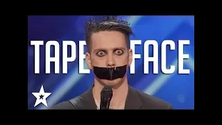 Tape Face Премьер лига и финал | Финалист шоу Америка Ищет Таланты 2016