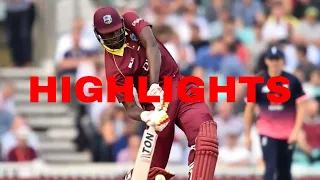 ENG vs WI 4th ODI Highlights HD 2017 - Lewis (176), Holder (77) propel Windies to 356