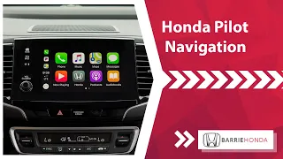 Honda Pilot Navigation