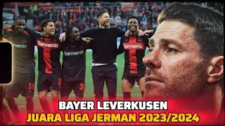 Detik-detik Bayer Leverkusen Juara Liga Jerman 2023/2024
