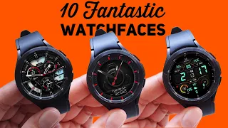 10 Fantastic Watchfaces to Download on your Galaxy Watch 4 and Galaxy Watch 5!