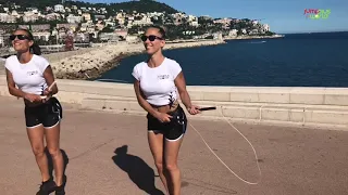 Sisters' Duo in Nice, France - Jump Rope, Jumpplus World - Kata and Adrienn Banhegyi