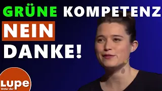 Grüne Emilia Fester erklärt uns die Welt.