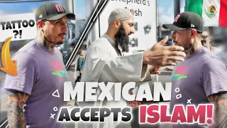 🇲🇽☝️Mexican Becomes Muslim in London!