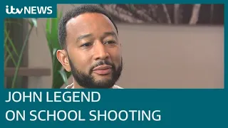 John Legend criticises 'death cult' US gun laws after Texas shooting | ITV News