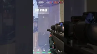 No Scope Operator Shot VALORANT