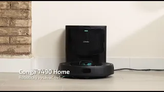 Robotický vysavač 4v1 Conga 7490 Home