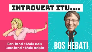 9 hal yang HANYA INTROVERT bisa lakukan! (EKSTROVERT MINGGIIIR...)