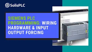 Siemens PLC Programming | Sensor, Push Button & LED Hardware Wiring Tutorial Inputs Outputs S7-1200