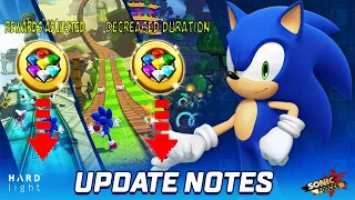 Sonic Forces Update Notes: All Super Characters and Mephiles Will Get Nerf - Android Gameplay