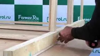 Makrol видео-урок: сборка каркаса клетки для кроликов (Часть 1)