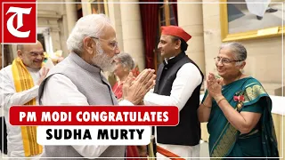 ‘Testament to Nari Shakti…’: PM Modi congratulates author Sudha Murty for Rajya Sabha nomination