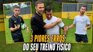 3 PIORES ERROS DO SEU TREINO FÍSICO